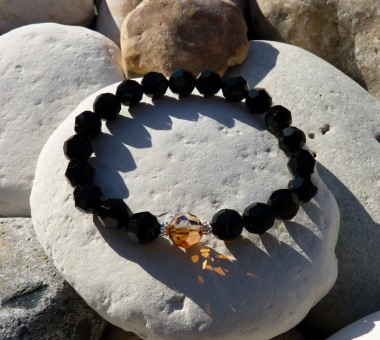 Swarovski crystal elasticated bracelet